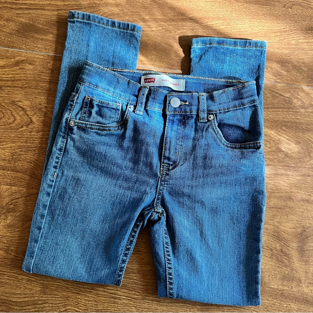 Levi’s 510 Children med Wash blue Skinny Denim Girl Jeans kids size 8